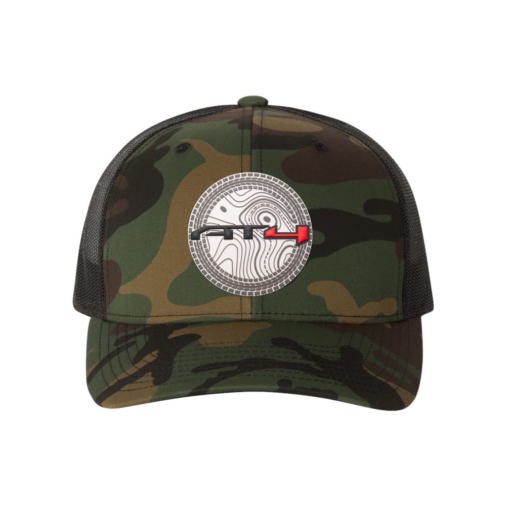 AT4 3D PVC Rubber Patch Hat- YP Army Camo